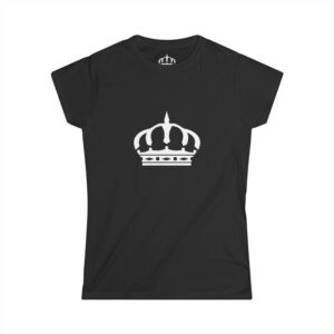Crown Graphic Women's Tee — Minimal Royal Emblem T-Shirt